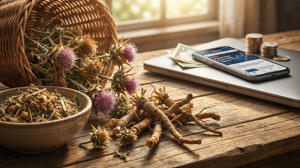 Ming Dynasty herbs and financial stress — liver detox protocol